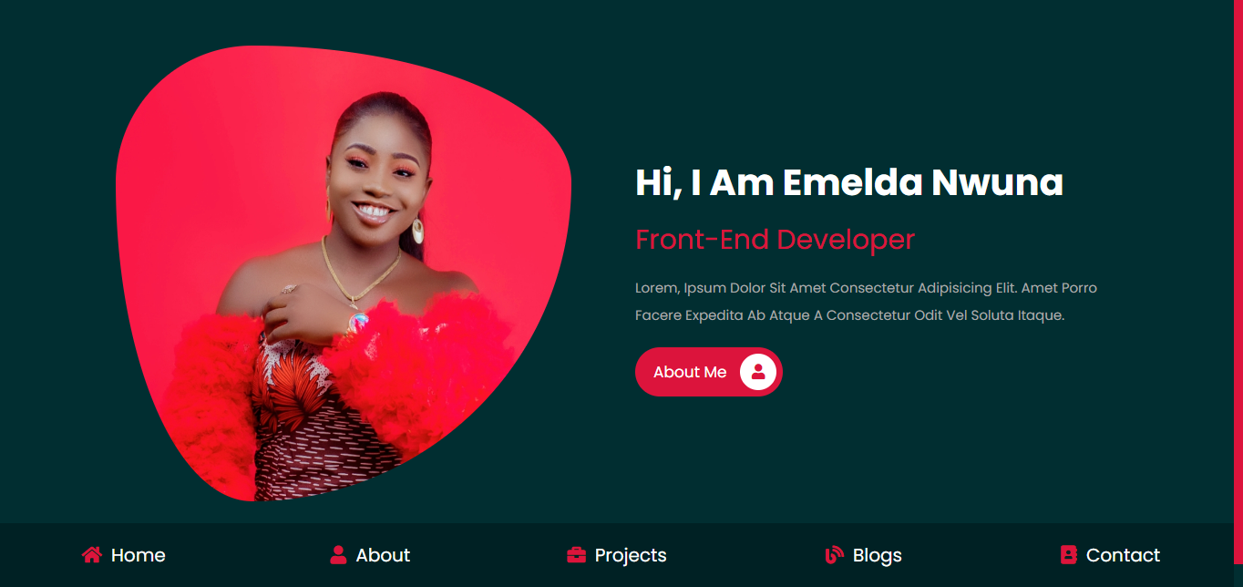 Portfolio website in HTML and CSS (includes free source code), learn the steps in creating a portfolio website and the key features to note